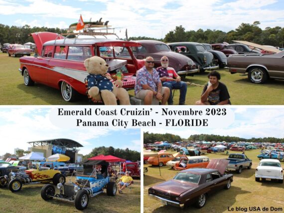 Emerald Coast Cruizin’ novembre 2023 Panama City Beach FLORIDE
