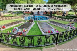 Meditation Garden - Le Jardin de la Méditation- Graceland - Memphis TENNESSEE