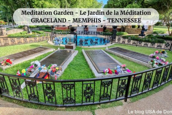 Meditation Garden - Le Jardin de la Méditation- Graceland - Memphis TENNESSEE