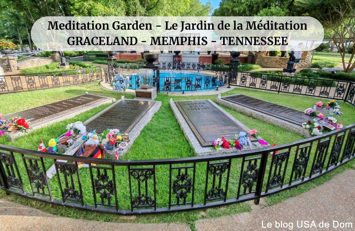 Meditation Garden - Le Jardin de la Méditation- Graceland - Memphis TENNESSEE